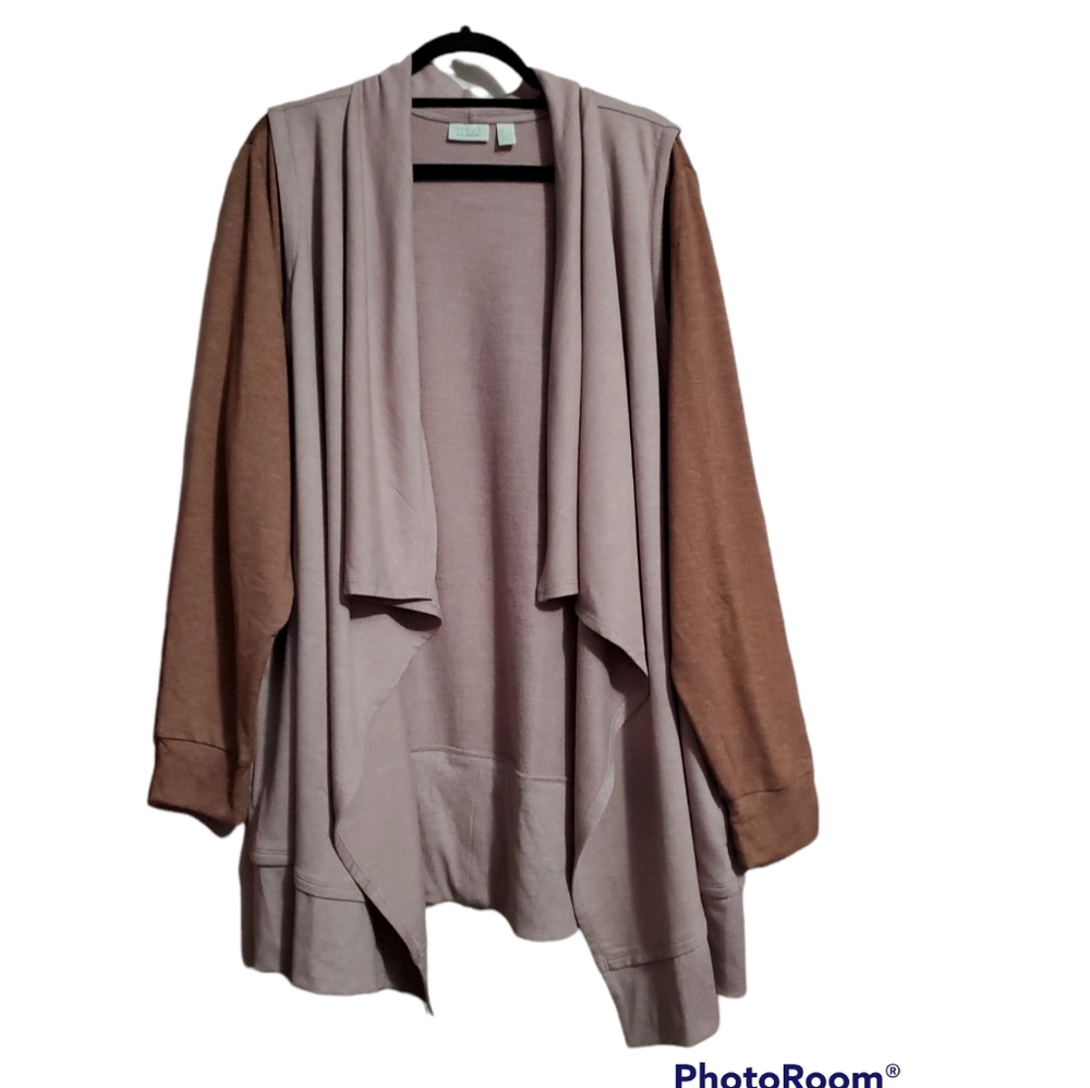 Logo Lounge Soft Open Front cardigan 3x